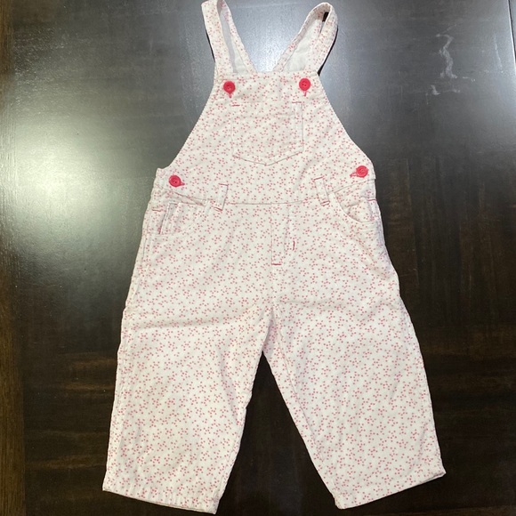 BabyCottons Baby Girls Overalls Size 12M - Picture 3 of 8